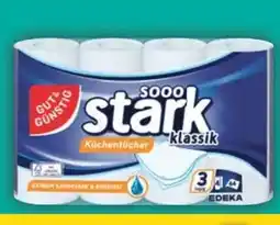 E-Center Gut & Günstig Sooo stark klassik Küchentücher Angebot