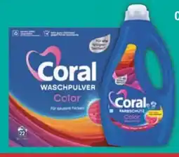 E-Center Coral Waschmittel Angebot