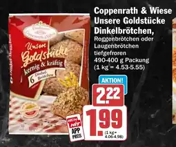 HIT Coppenrath & Wiese Unsere Goldstücke Dinkelbrötchen Angebot