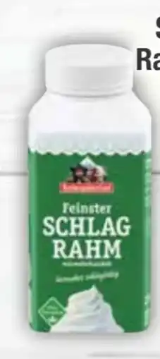 E-Center Berchtesgadener Land Feinster Schlagrahm Angebot