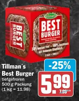 HIT Tillman's Best Burger Angebot
