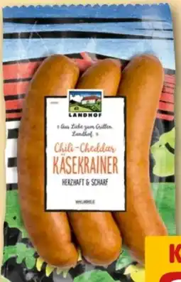 REWE Center Landhof Käsekrainer Angebot