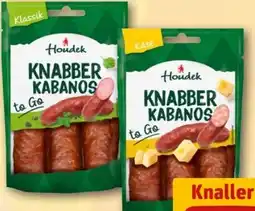 REWE Center Houdek Knabber Kabanos to go Angebot