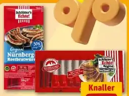 REWE Center Schlütters Nürnberger Rostbratwürste Angebot