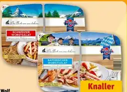 REWE Center Wolf Bayerischer Wurstsalat Angebot