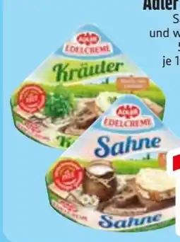 Edeka Adler Edelcreme Käse Angebot