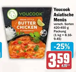 HIT Youcook Asiatische Menüs Angebot