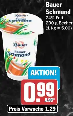 HIT Bauer Feiner Schmand Angebot