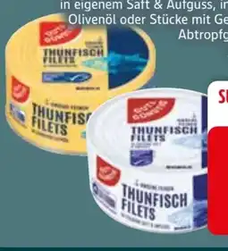 Edeka Gut & Günstig Thunfisch-Filets Angebot