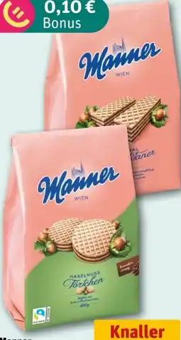 REWE Manner Törtchen Angebot