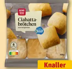 REWE Rewe Beste Wahl Ciabatta Brötchen Angebot