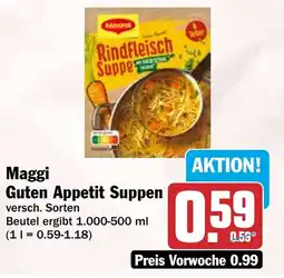 HIT Maggi Guten Appetit Suppen Angebot