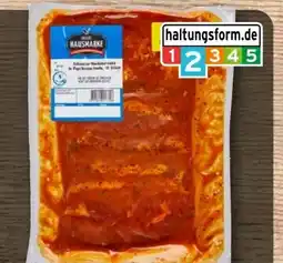 REWE Unsere Hausmarke Schweine Nackensteaks XXL Angebot