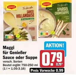 HIT Maggi für Genießer Sauce oder Suppe Angebot
