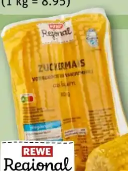 REWE Rewe Regional Vorgegarter Zuckermais Angebot