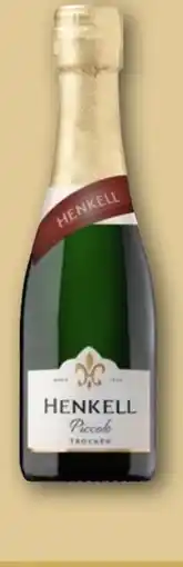REWE Henkell Sekt Piccolo Angebot