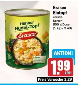 HIT Erasco Eintopf Angebot