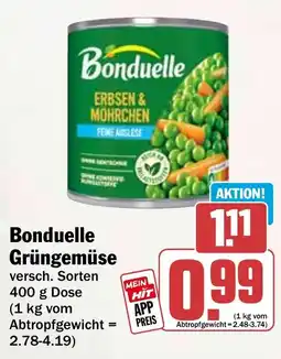 HIT Bonduelle Grüngemüse Angebot