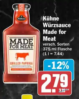 HIT Kühne Würzsauce Made for Meat Angebot