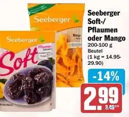 HIT Seeberger Soft-/ Pflaumen oder Mango Angebot