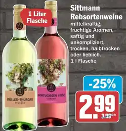 HIT Sittmann Rebsortenweine Angebot