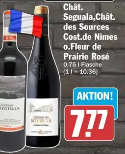 HIT Chật. Seguala,Chât. des Sources Cost.de Nimes o.Fleur de Prairie Rosé Angebot