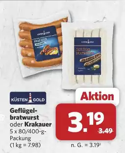 Combi Küsten gold geflügelbratwurst Angebot
