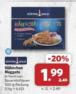 Combi Küsten gold hähnchen nuggets Angebot