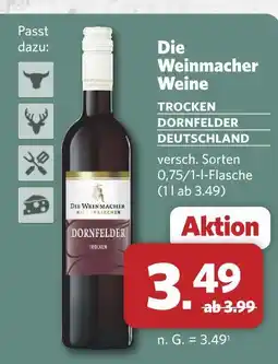 Combi Die weinmacher dornfelder trocken Angebot