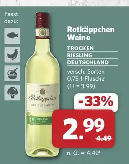 Combi Rotkäppchen weine trocken riesling deutschland Angebot