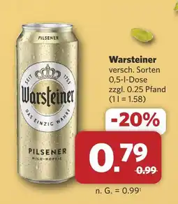 Combi Warsteiner pilsener Angebot