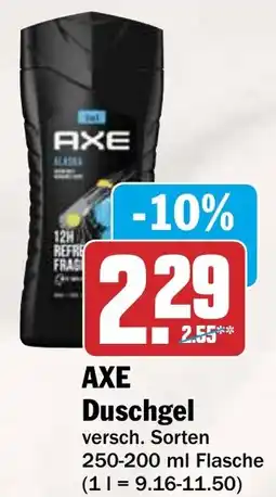 HIT AXE Duschgel Angebot