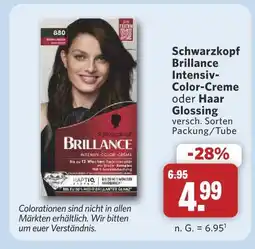 Combi Schwarzkopf brillance intensiv-color-creme Angebot