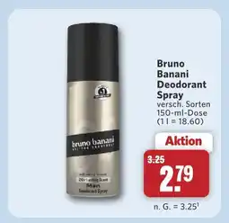 Combi Bruno banani deodorant spray Angebot