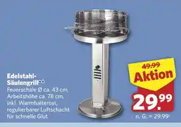 Combi Edelstahl-säulengrill Angebot