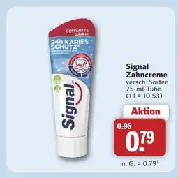 Combi Signal zahncreme Angebot