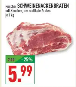 Marktkauf Frischer schweinenackenbraten Angebot