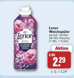 Combi Lenor weichspüler Angebot