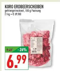 Marktkauf Koro erdbeerscheiben Angebot
