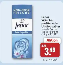 Combi Lenor wäscheparfüm Angebot