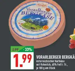 Marktkauf Vorarlberger bergkäse Angebot