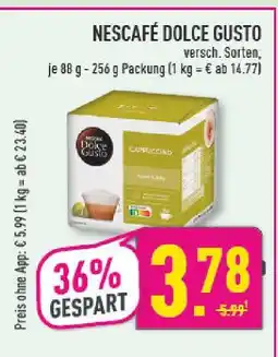 Marktkauf Nescafé dolce gusto Angebot