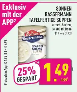 Marktkauf Sonnen bassermann tafelfertige suppen Angebot