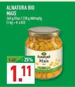Marktkauf Alnatura bio mais Angebot