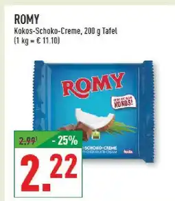 Marktkauf Romy kokos-schoko-creme Angebot