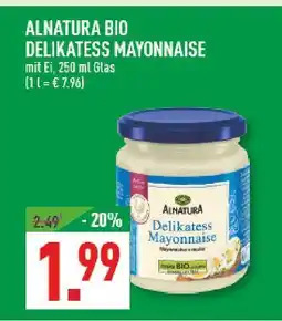 Marktkauf Alnatura bio delikatess mayonnaise Angebot