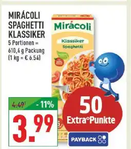 Marktkauf Mirácoli spaghetti klassiker Angebot