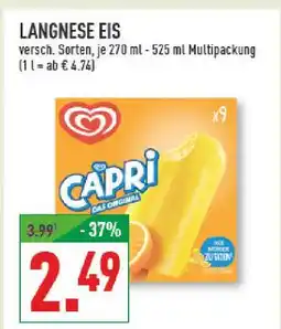 Marktkauf Langnese capri eis Angebot