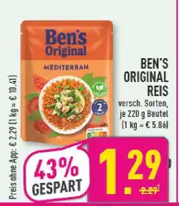 Marktkauf Ben's original mediterran reis Angebot