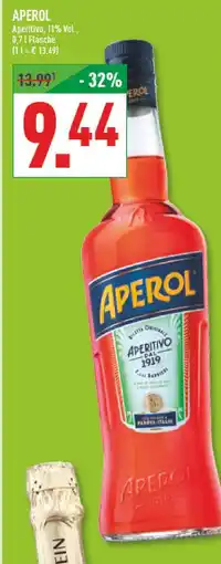 Marktkauf Aperol aperitivo Angebot